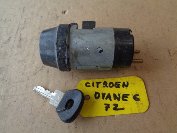 Citroen Dyane 6 4 Zündschloss Schlüssel Zündkontaktschalter ignition lock